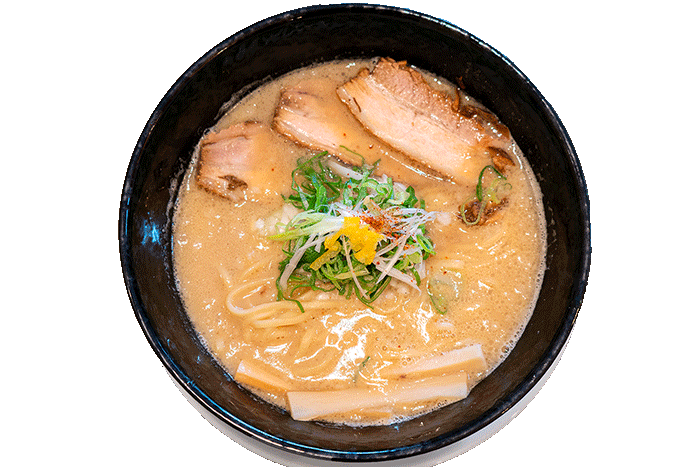 滋賀大津で煮干しラーメン　らー麺村咲(むらさき)